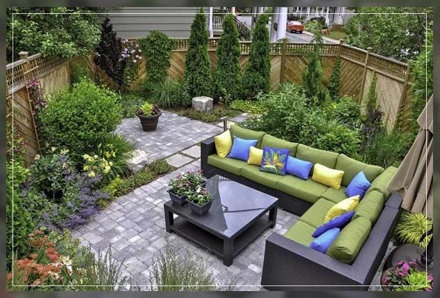 yard space to utilize 
