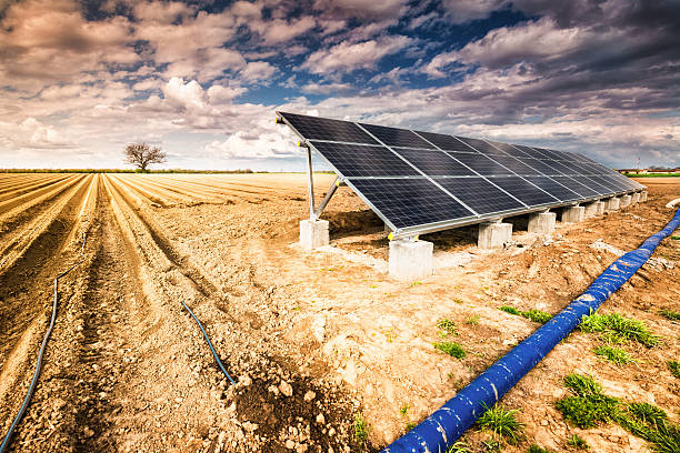 solar power irrigation system image
