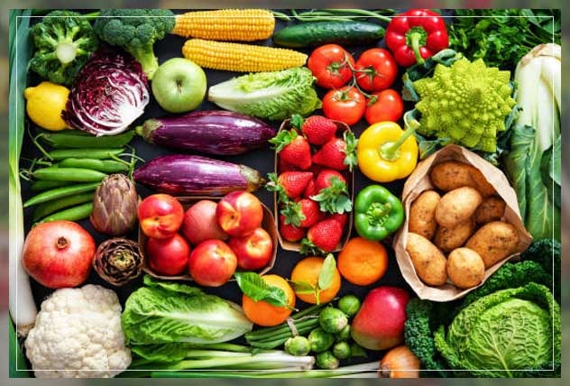 fruits and vegetables