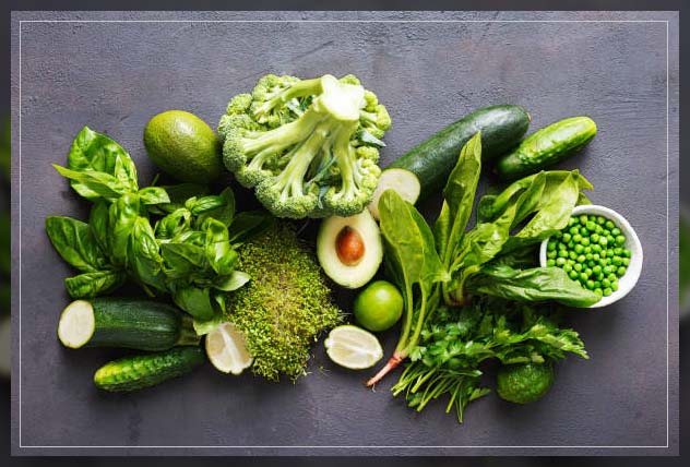 green vegetables