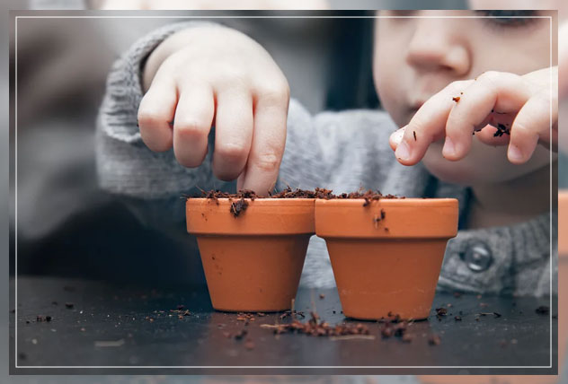 getting kids excited for gardening 