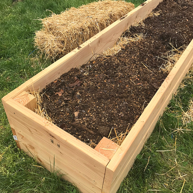 getting Hugelkultur beds